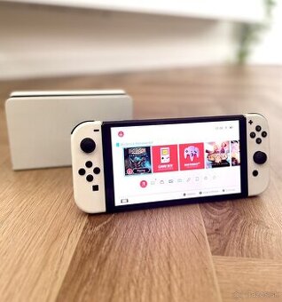 Nintendo Switch OLED Biely - Super Stav