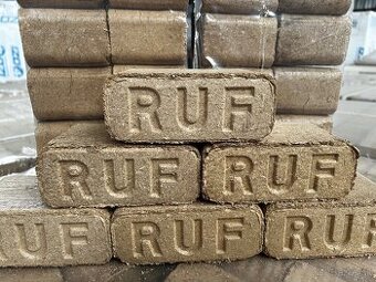 Ekologické brikety RUF z tvrdého dreva