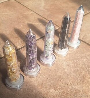 Kryštálová elixírová vložka / minerál do fľaše