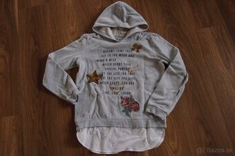 Predlzena mikina 146/152 Lindex