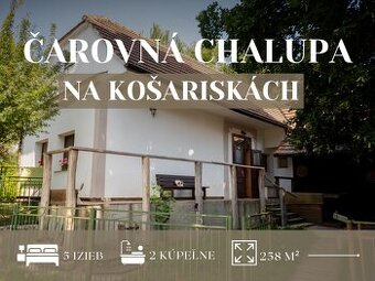 Dvojgeneračná chalupa v srdci Myjavských kopaníc