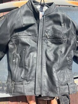 Predám originálnu dámsku koženú bundu na motorku