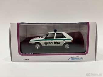 Policajné modely Abrex 1:43