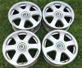 Alu kola 5x100 R15 Škoda