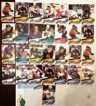 NHL kartičky, tapety koňov,...