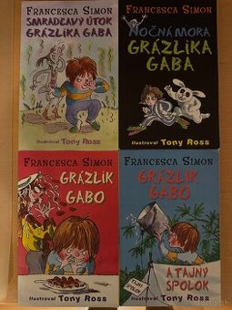 Predám knihy Grázlik Gabo č.1,2,10,22