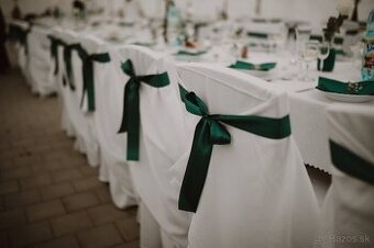 Tmavozelená sténová stuha 5cmx2m 112ks