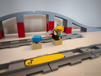 Lego Duplo 10872 Vlakový most a koľajnice