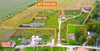 CREDA | predaj priemyselný pozemok, Horňany - 1