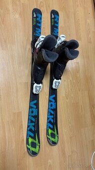 Detske lyze 110 cm + lyziarky 32-33