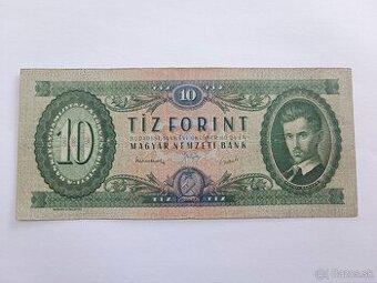 Bankovky - Maďarsko 10, 20, 50, 100 a 500 forint