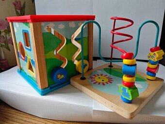 Predám detské hračky drevené či plastové na rozvoj motoriky