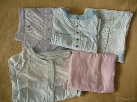 5x nočná košela XL kojaca