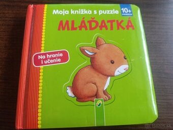 Moja knižka s puzzle - mláďatká