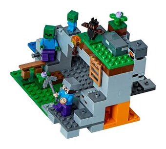 Lego Minecraft 21141 Zombia jaskyňa