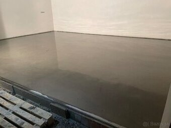 Metličkový betón, priemyselné podlahy