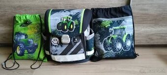 Školská taška Belmil - traktor - 1.-3. Ročník