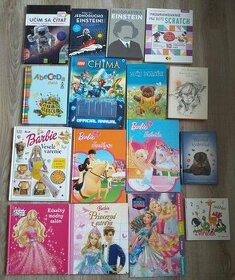 Knihy pre deti-Barbie,Einstein,Zvierací záchranári