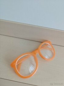 Dioptrické okuliare oranžové -3,50