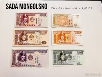ROZPREDAJ ZBIERKY - bankovky UNC - SADY BANKOVIEK, sada K