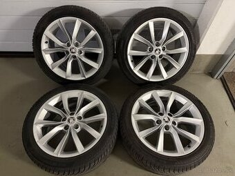 5x113 org. SKODA MODUS SUPERB 3 235/45 r18 NOKIAN
