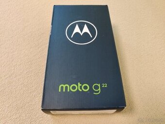 Motorola g22.. 4gb/64gb. Tmavá metalíza šedá.