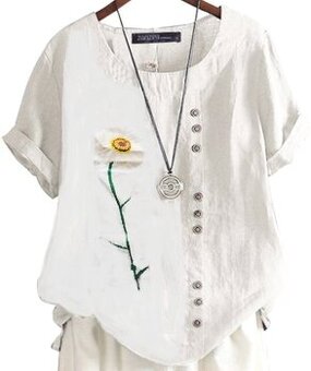 Dámska blúzka, biela, v. XL/2XL
