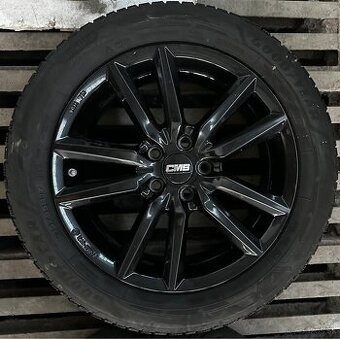 5x112 R17 7J ET50 CMS C27 piano Black + 215/55 R17 GoodYear