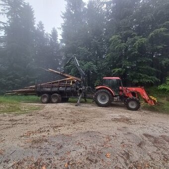Zetor forterra 120 + vyvážačka Palms 13 D - 1