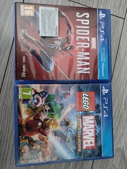 Spiderman & Lego Marvel hry PS4