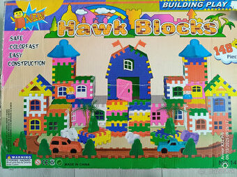Hawk Blocks - Building play, stavebná skladačka, 230ks