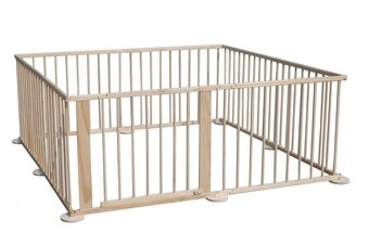 Detska drevena ohradka 8-dielna