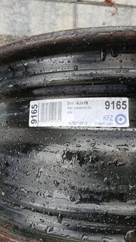 5x112 r15 plechové disky  škoda wolkswagen - 1