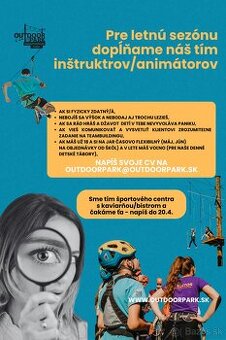 Inštruktor/animátor programov pre školy a denné letné tábory