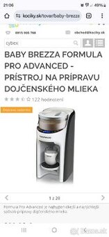 Pristroj na prípravu dojčenského mlieka