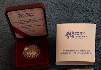 2 euro proof. Maraton mieru Košice
