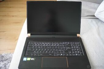 MSI GS75 Stealth 8SE, 17" palcový herný notebook
