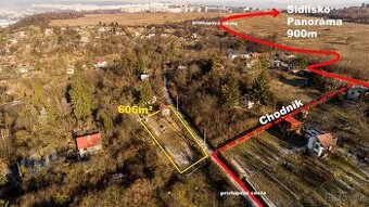 Záhrada s chatkou