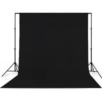 Papierové fotopozadie Savage BLACK (čierna)
