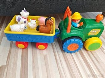 Farmár zo zvieratkami