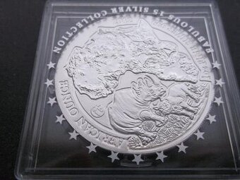 investičné striebro Rwanda