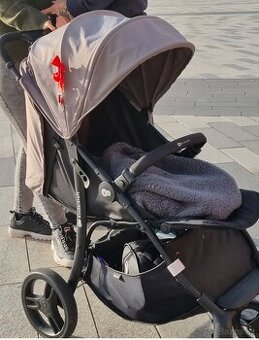 Športový kočík Kinderkraft Askoy Grey