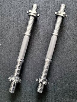Rúčka / hriadeľ na jednoručnú činku 2x 450/30 mm na závit