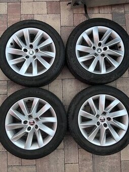 Original hliníkové disky Škoda R17,5x112