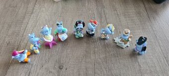 Kinder figúrky - hrošici na diskoteke