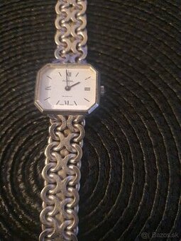 Strieborný starožitné dámske hodinky