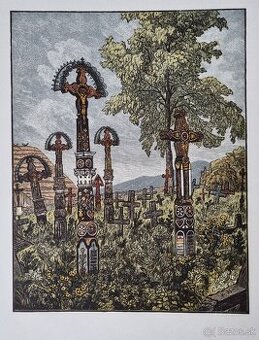 Predám drevorez od Karla Vika.