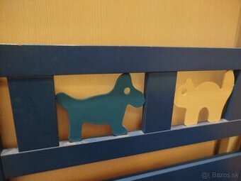 Ikea kritter postel + baldachýn