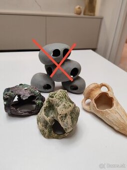 Dekorácie , Úkryty do akvária