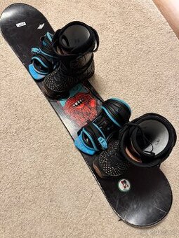 Snowboard 130 Gravity - 100% funkčný detský snowboard 130cm - 1